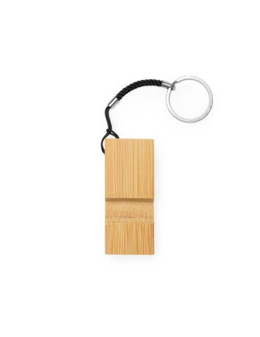 Porte-clés bambou support Portable